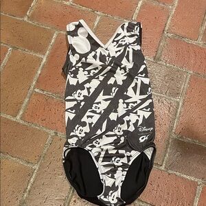 GK Kids Simone Mickey Mouse Leotard in Black‎